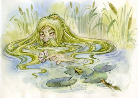 Никита Водопол, угощение водяного