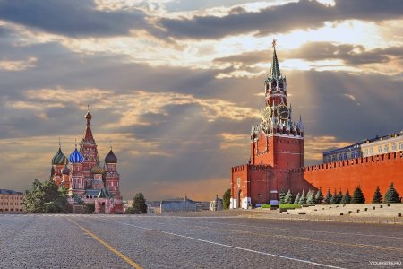 Московский Кремль и красная площадь