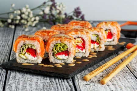 Очень красивые роллы