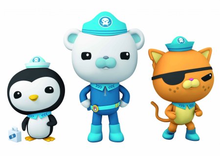 Герои мультика октонафты