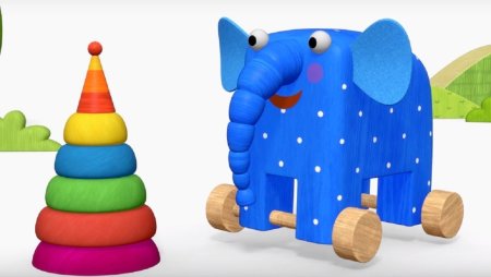 Деревяшки Слоненок Дуду