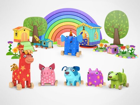 Деревяшки мультфильм