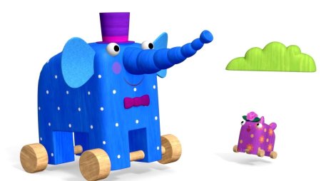 Деревяшки Слоненок Дуду