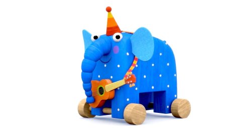 Слоник Дуду деревяшки