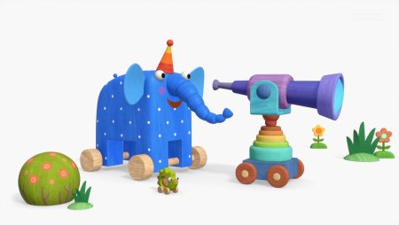 Деревяшки Слоненок Дуду