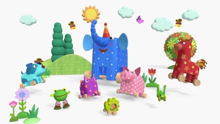 Герои мультфильма деревяшки