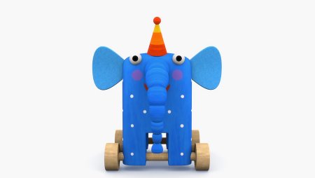 Мультик деревяшки слон