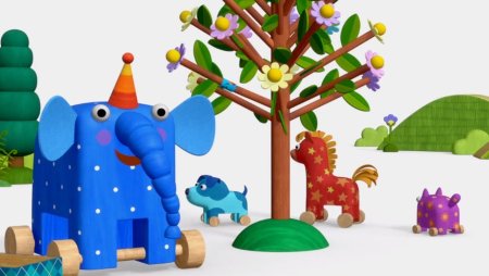 Мультфильмы для самых маленьких деревяшки