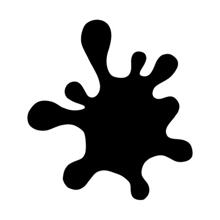 Наклейка Клякса