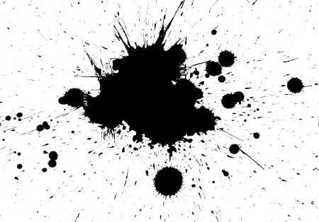 Черные брызги