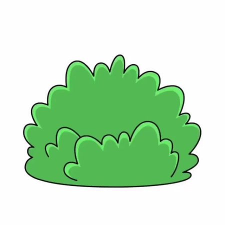 Нарисовать куст