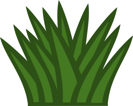 Кусты мультяшные