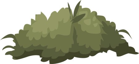 Кусты Векторная Графика