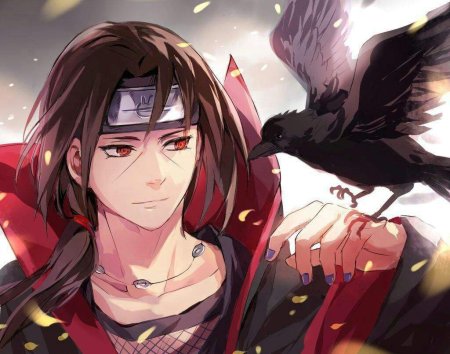 Itachi Uchiha avatar с воронами