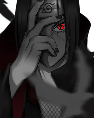 Аниме Наруто Итачи Шаринган