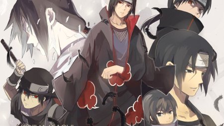 Наруто персонажи Саске и Итачи