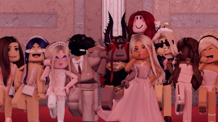 Моделька в РОБЛОКСЕ