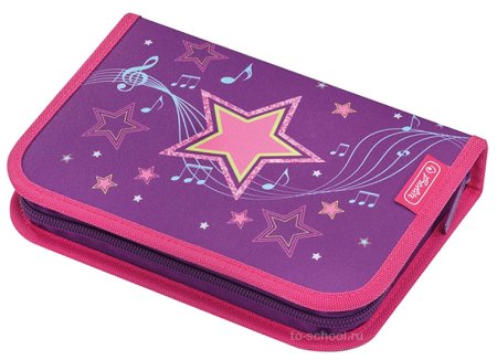 Herlitz пенал Melody Star