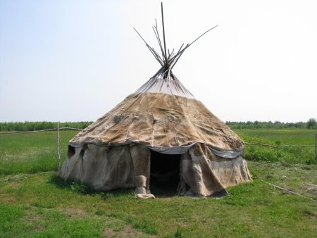 Жилище Коряков яранга