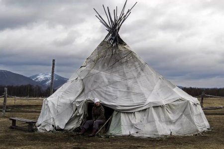 Чукчи жилище яранга