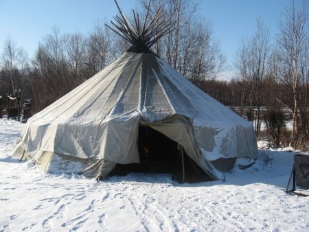 Чукчи жилище яранга