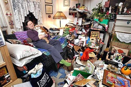 Много вещей в квартире