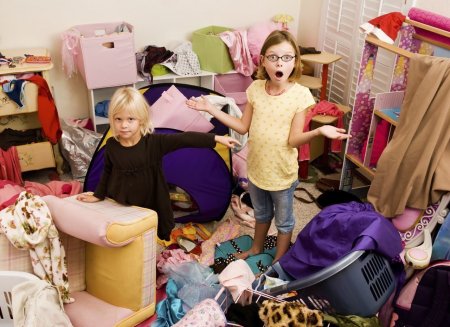 Беспорядок в комнате