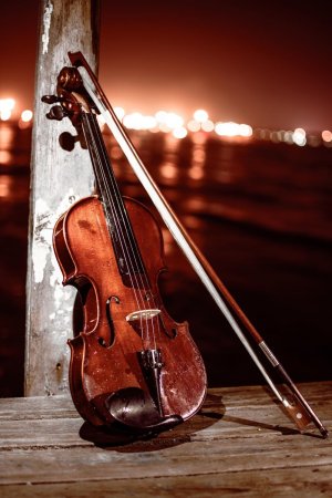 Красивая скрипка
