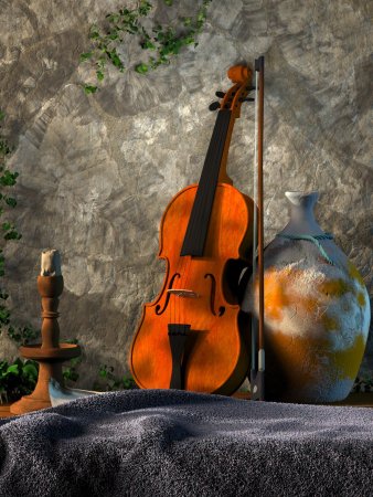 Красивая скрипка