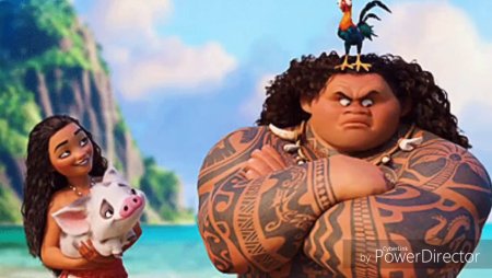 Мауи из Моаны гиф