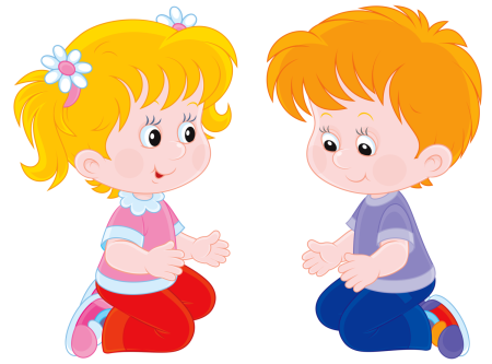 Мальчик и девочка мультяшные