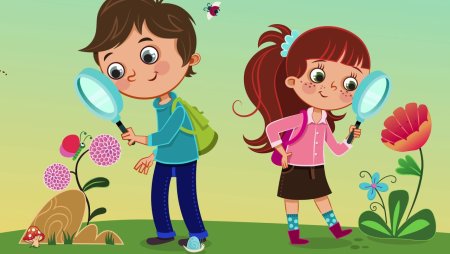 Дети изучают природу