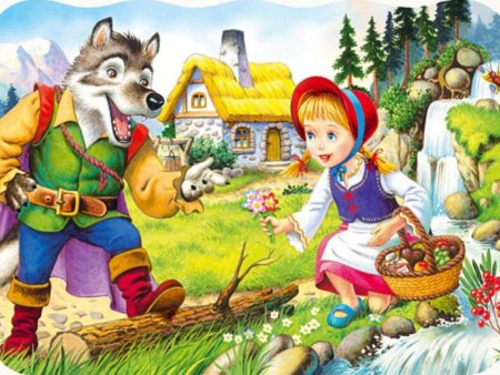 Пазл Castorland little Red riding Hood (b-03020), 30 дет.