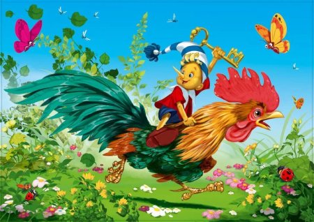 Илья Есаулов иллюстрации Буратино