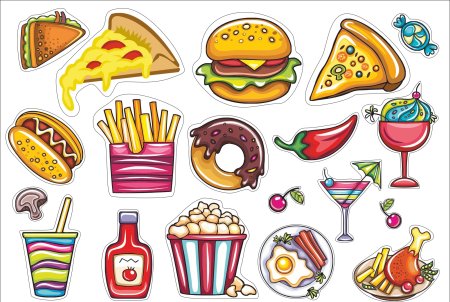 Маленькие наклейки