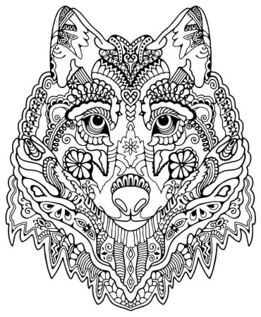 Раскраска антистресс