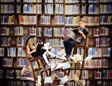 Чтение книг