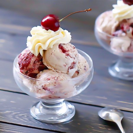 Красивое мороженое