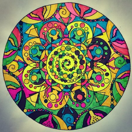 Арт терапия круг Мандала
