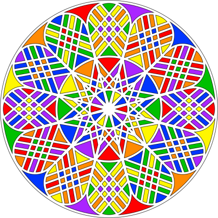 Мандала круг