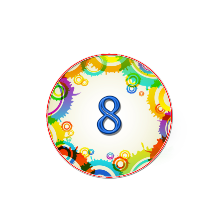 Номерки на кроватки в детском саду