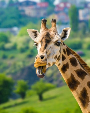 Жираф парнокопытное