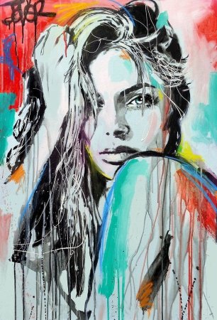 Loui Jover картина по номерам