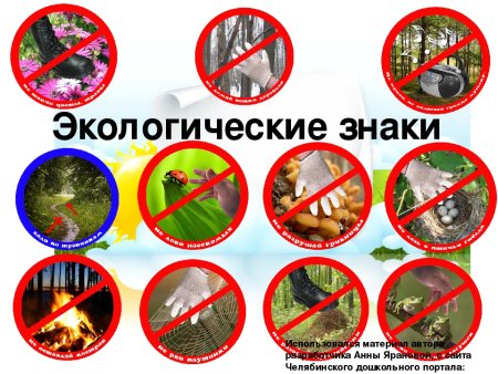 Экологические знаки