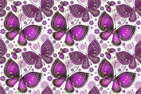 Фиолетовые узоры