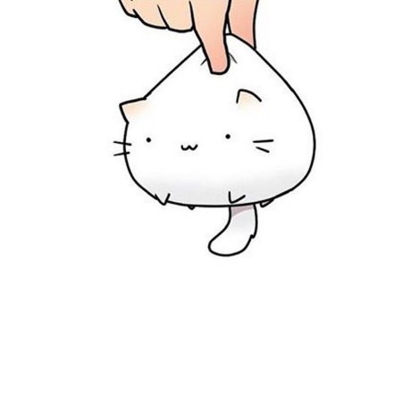 Рисунок котика для срисовки легко