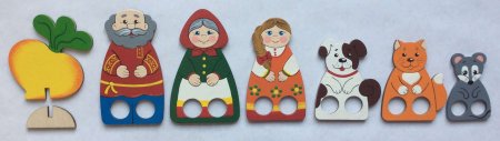 Пальчиковый театр Репка Теремок