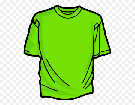 Cartoon Green Shirt