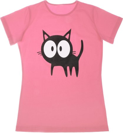 Футболка на белом фоне