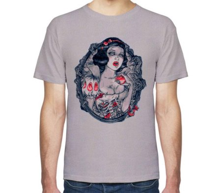 Футболка с принтом Белоснежка